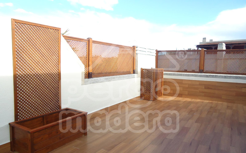 Foto: Terraza con Celosía de Madera #155558 - Habitissimo